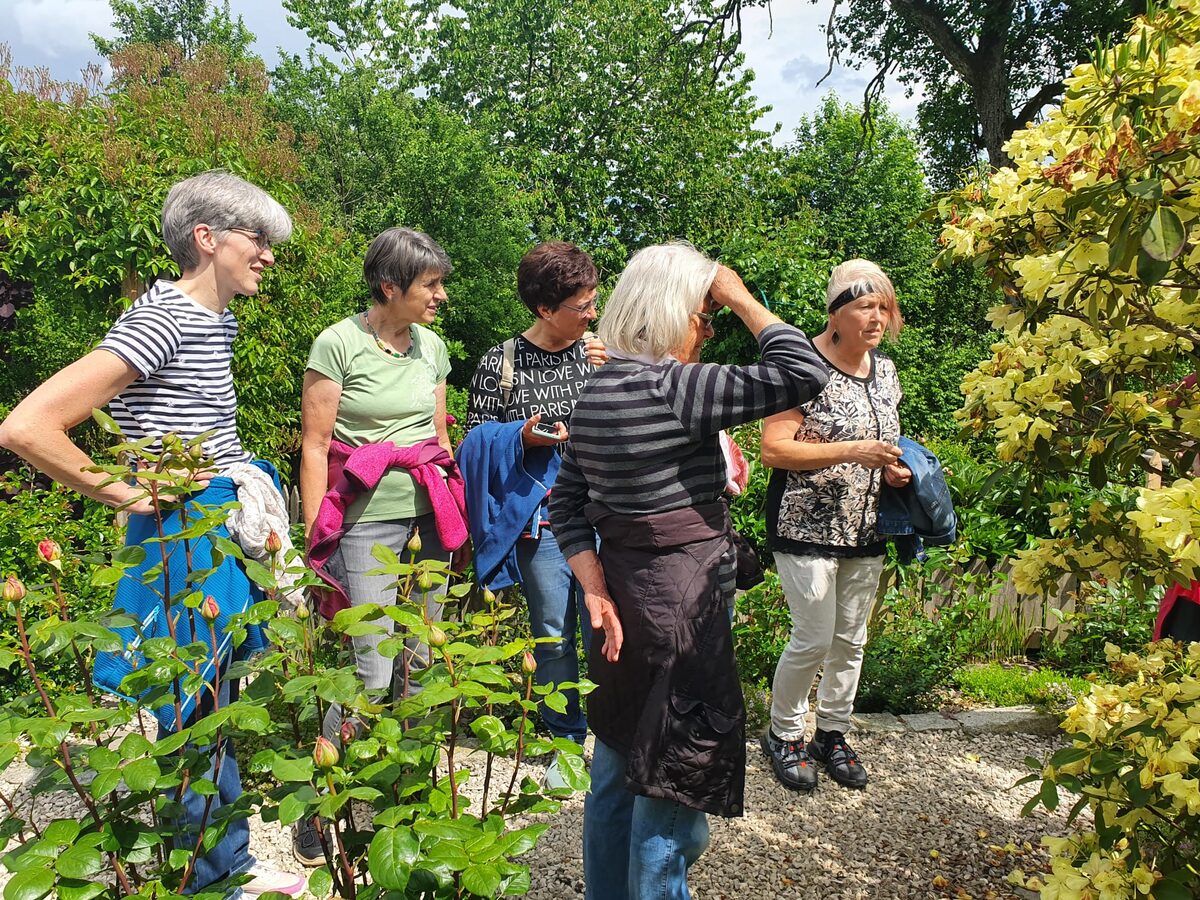 Gartenbesichtigung